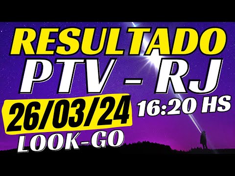 Resultado do jogo do bicho ao vivo - PTV - LOOK - 16:20 26-03-24