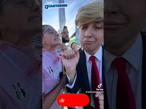 Woke Protesters MELTDOWN Over Trump Impersonator