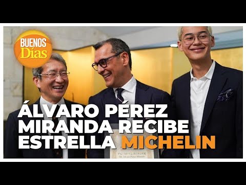 Álvaro Pérez Miranda recibe Estrella Michelin