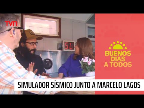¡Probamos el increíble simulador sísmico junto a Marcelo Lagos en el Buenos Días a Todos! | BDAT