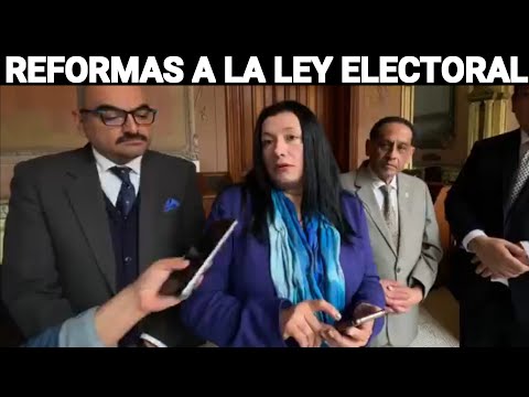 PRESIDENTA DEL CONGRESO HABLA DE LAS REFORMAS DE LA LEY ELECTORAL Y DE PARTIDOS POLÍTICOS, GUATEMALA