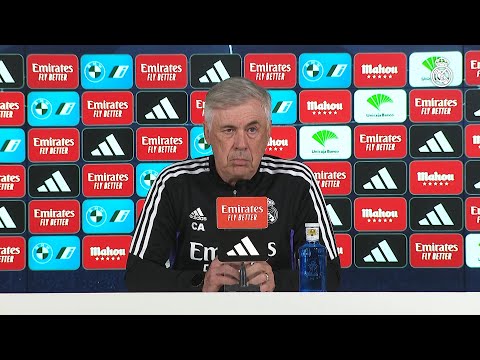 Ancelotti: Tenemos un partido difícil en un horario sin sentido