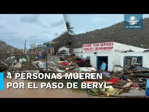 Beryl deja una inmensa destruccio?n y cuatro muertes tras su paso en el Caribe