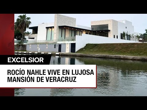 ¿Y la austeridad? Rocío Nahle vive en mansión en fraccionamiento exclusivo de Veracruz