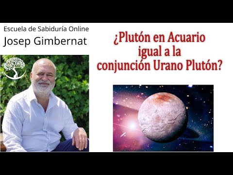 Plutón en acuario