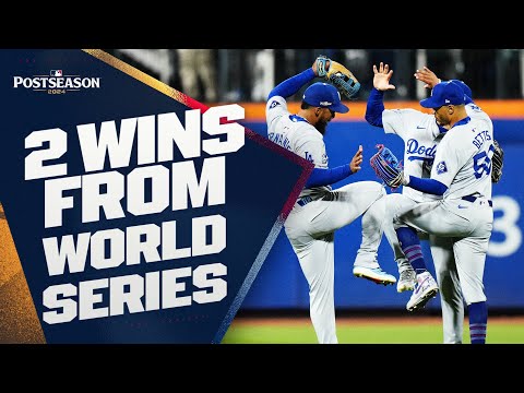 FULL 9TH INNING: The Dodgers are now TWO WINS from the World Series!