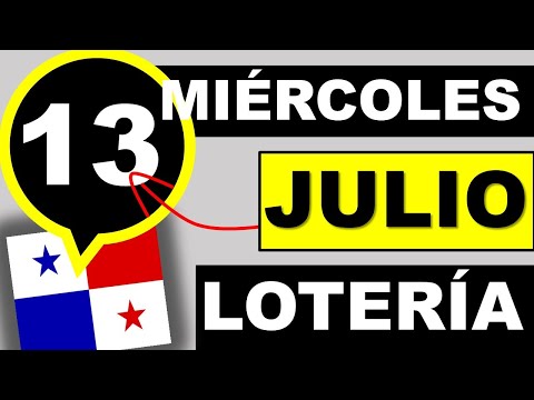 Resultados Sorteo Loteria Miercoles 13 Julio 2022 Loteria Nacional d Panama Miercolito Que Jugo Hoy