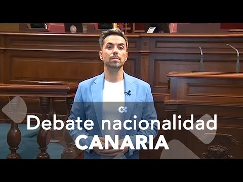 Mañana comienza el debate de la nacionalidad canaria. El primero de esta legislatura