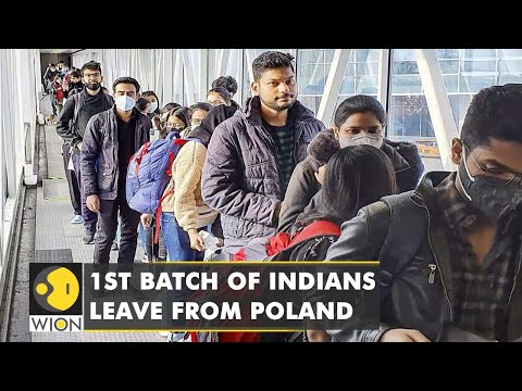Russia-Ukraine Conflict: 1st batch of Indians leave from Poland | World English News | WION
