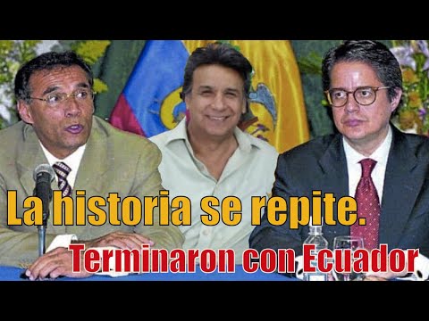 La historia para terminar el Ecuador se vuelve a repetir con Moreno y Lasso
