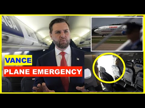 BREAKING  JD Vance’s PlanE DOOR BLOWS OPEN Emergency!