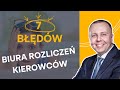 7 grzechw gwnych firm rozliczajcych kierowcw