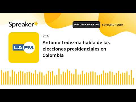 Antonio Ledezma habla de las elecciones presidenciales en Colombia