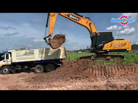 รถแม็คโคร-SANY-SY215C-ขุดดินตั รถแม็คโคร-SANY-SY215C-ขุดดินตั