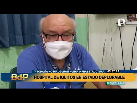 hospital de iquitos en estado deplorable