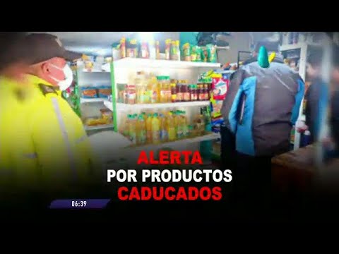 Más de 900 productos caducados eran comercializados en un local del sur de Quito