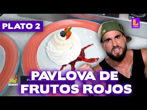 Plato 2: Pavlova de frutos rojos | El Gran Chef Famosos