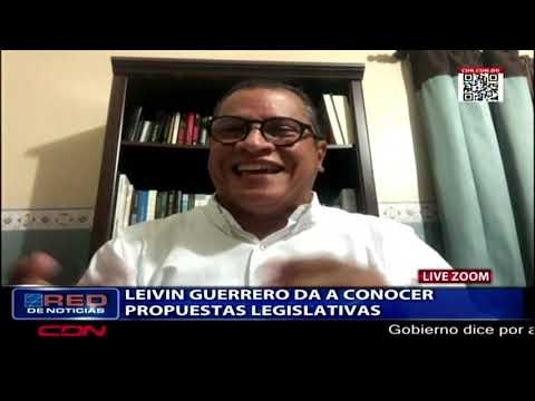 Leivin Guerrero da a conocer propuestas legislativas