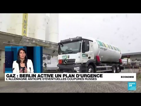 Gaz russe : Berlin active son plan d'urgence contre des ruptures d'approvisionnement • FRANCE 24