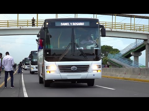 Próximo viernes entregarán buses chinos a transportistas de Managua