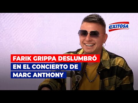 Farik Grippa deslumbró en el concierto de Marc Anthony