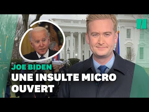 Joe Biden insulte un journaliste Fox News pensant son micro éteint