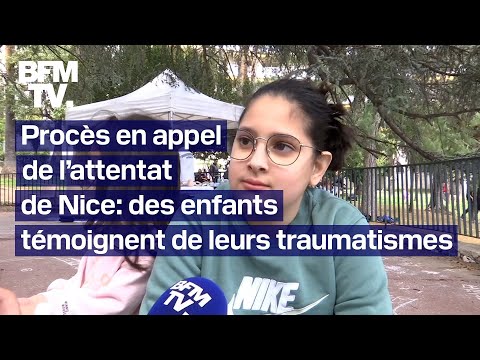 Procès en appel de l’attentat de Nice: des enfants témoignent de leurs traumatismes