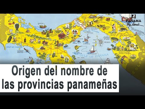 ¿Cuál es el origen del nombre de las provincias de Panamá?