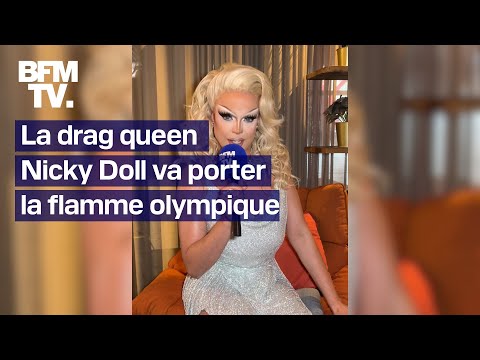 La drag queen Nicky Doll va porter la flamme olympique à Arles ce dimanche 12 mai