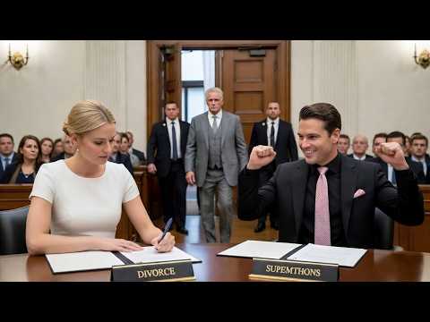 Er feierte den Scheidungssieg – bis der Vater seiner Frau kam und den Saal erstarren ließ