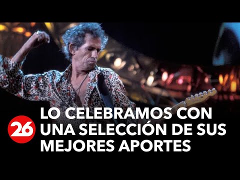 Keith Richards cumple 80 años: la vida salvaje del guitarrista de los Rolling Stones
