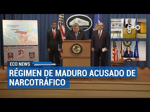 Régimen de Nicolás Maduro es acusado de narcotráfico | ECO News