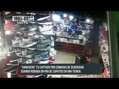 «Ganchero» se da color por un par de zapatos en mercado capitalino (Video) - Nicaragua