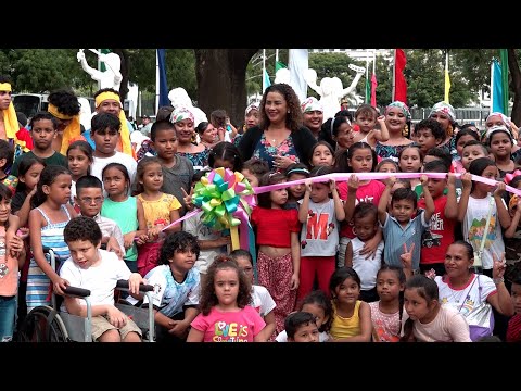 Reinauguran el histórico parque Las Piedrecitas en Managua