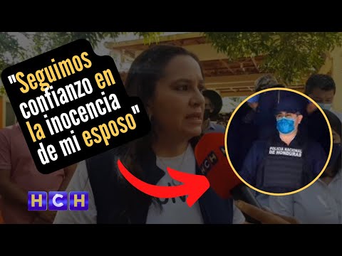 Ana García: Seguimos confiando en demostrar la inocencia de Juan Orlando Hernández