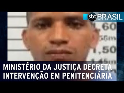 Justiça decreta intervenção em penitenciária no RN após fuga de dois presos | SBT Brasil (15/02/24)