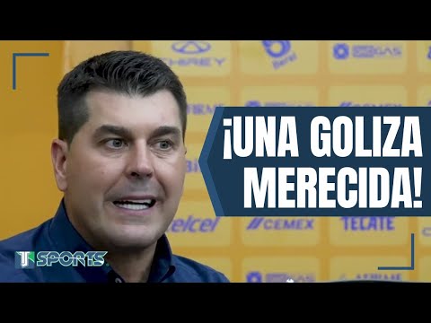 Ismael Rescalvo REACCIONA a GOLEADA de Tigres al Mazatlán FC: Recibimos 5 GOLES de MANERA MERECIDA