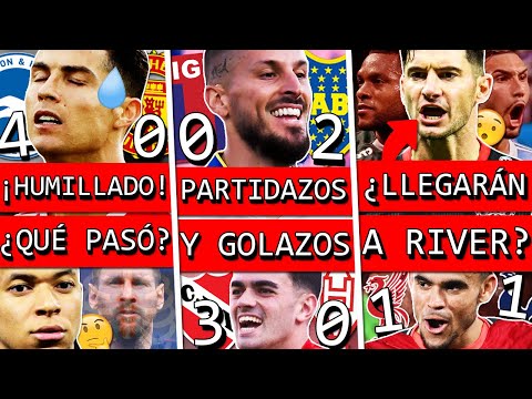 HUMILLAN a CRISTIANO+ BOCA ganó a TIGRE+ RIVER llamó 4 GOLEADORES por ÁLVAREZ+ FUTURO MBAPPE+ GOLES