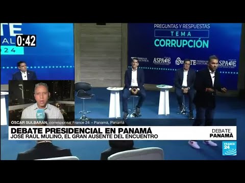 Informe desde Ciudad de Panamá: así fue el segundo debate presidencial sin José Raúl Mulino
