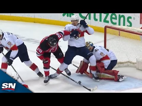 Timo Meier Kicks Puck To Himself To Score TOUGH One-Handed Goal vs. Panthers