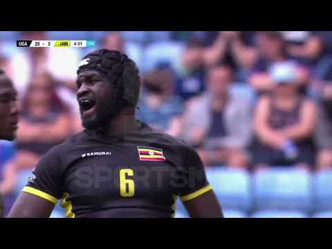 CWG: Uganda vs Jamaica | Men's Rugby Sevens | SportsMax TV