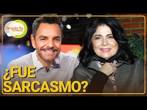 Victoria Ruffo reacciona a foto junto a Eugenio Derbez y su nieta | Despierta América