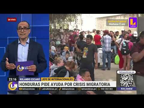 Autoridades de Honduras piden ayuda internacional para frenar migración irregular