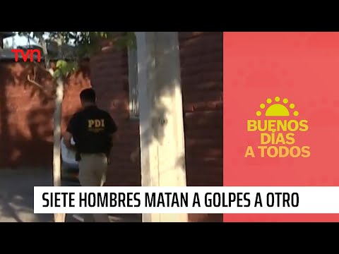 Matan a golpes a hombre tras riña en la comuna de San Joaquín | Buenos días a todos