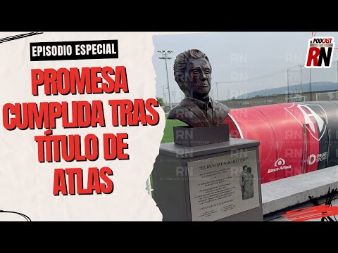 ¡POR FIN le CUMPLEN con su ESTATUA a IRARRAGORRI en INSTALACIONES de ATLAS!