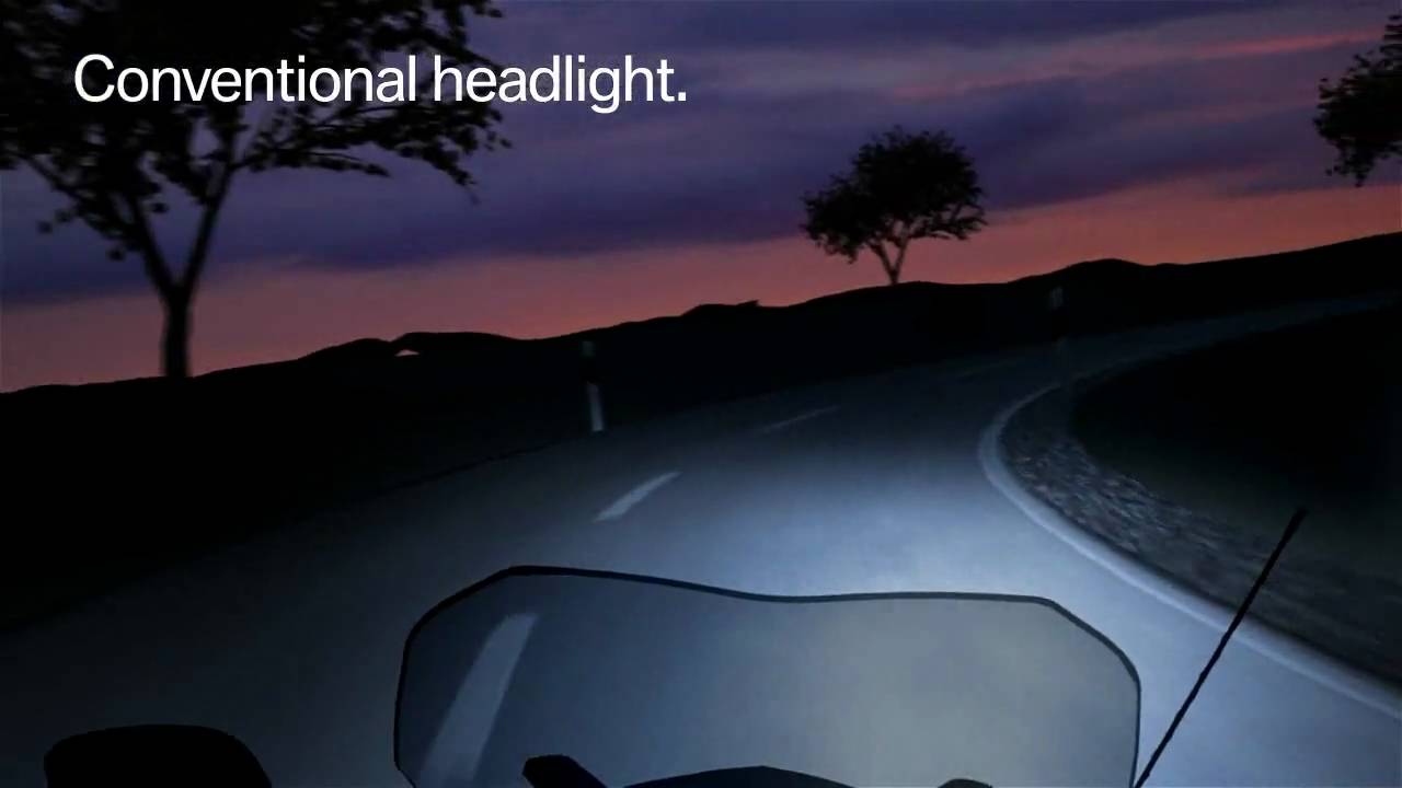 BMW K 1600 GT has World's first adaptive headlight