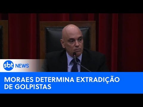 Moraes determina extradição de envolvidos no 8/1 foragidos na Argentina | #SBTNewsnaTV (16/10/24)