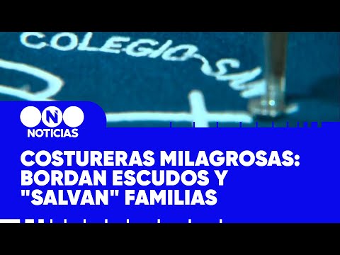 Costureras milagrosas: bordan escudos y salvan familias - Telefe Noticias