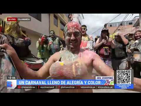 Carnavales de Cajamarca: tardes eternas de alegría, color y baile