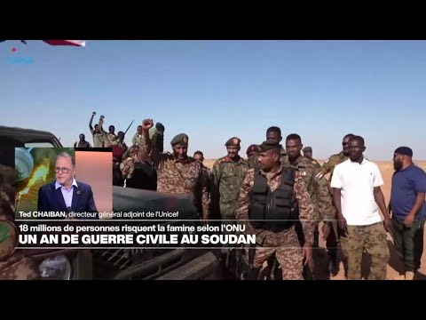 Un an de guerre civile au Soudan un silence déploré par l'Unicef • FRANCE 24